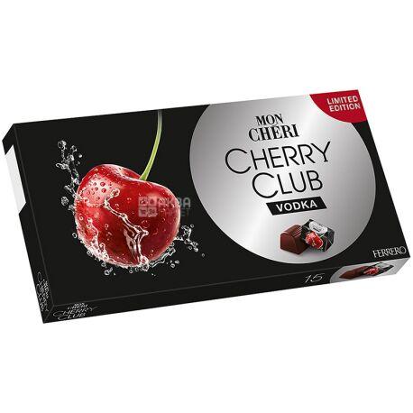 Цукерки Mon Cherry Club Vodka Ferrero 157 г Німеччина