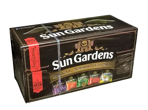 Чай Sun Gardens British Assorted Set Британське Асорті (5видів по 5шт) 25пак. 48,5г