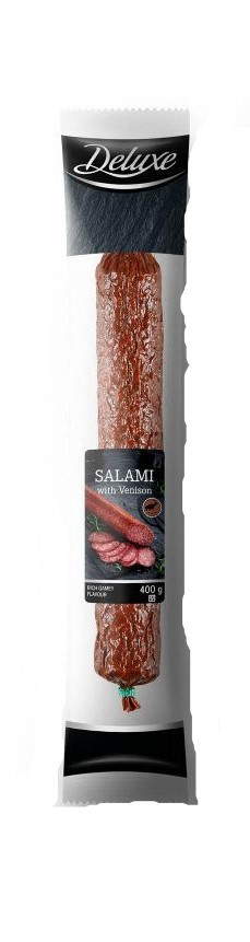 Ковбаса салямі з олениною Deluxe Salami with Venison 400г Польща
