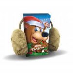 Цукерки шоколадні з молочною начинкою + навушники Merry Christmas 90 г Польща