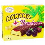 Цукерки шоколадні Banana Brombeere (Бананове суфле з ожиною) Hauswirth Австрія 150 г