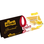 Вафлі лимонні БЕЗ САХАРА Florbu Gourmet Limon 0% azucares 150 г Іспанія