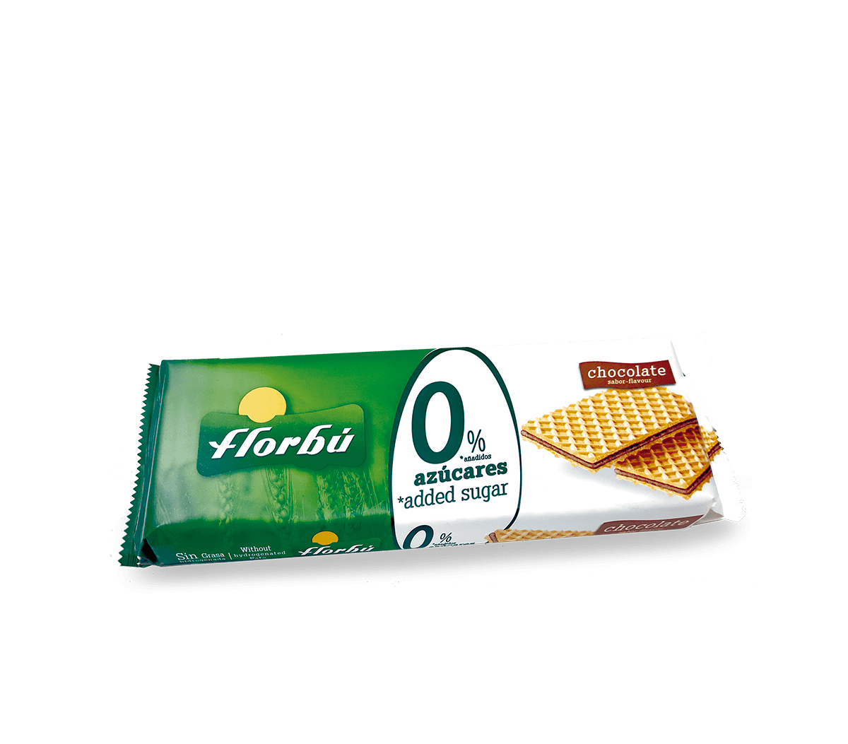 Вафлі з шоколадним кремом БЕЗ САХАРА Florbu Gourmet Chocolate 0% azucares 150 г Іспанія