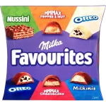 Набір шоколадних виробів від Milka Favourites 95г Німеччина