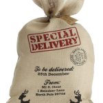 Мішок Санти з подарунками червоний Special Delivery (9 штук) Італія