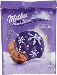 Шоколадні цукерки Марципан Milka Feine Kugeln Marzipan 90 г Швейцарія