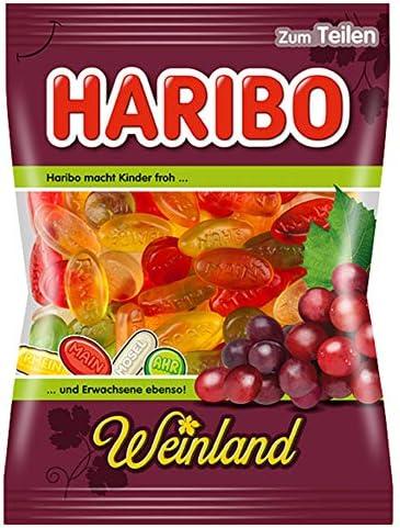 Желейні цукерки Haribo Weinland (Винна країна) Німеччина 175 г