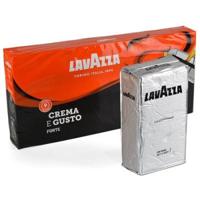 Кава мелена Lavazza Crema e Gusto Forte (економ., сіра) 250 г Італія
