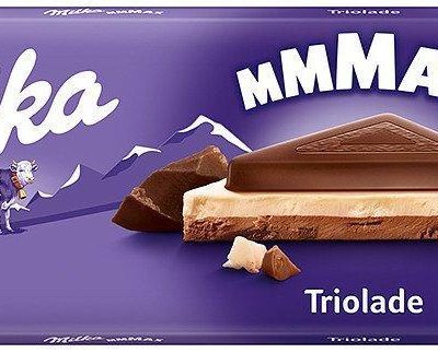 Шоколад Milka Choco Wafer (з шоколадом і хрусткими вафлями) Швейцарія 300г