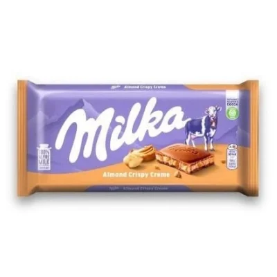 Шоколад молочний MilkaTriple Caramel Швейцарія 90 г