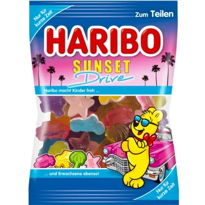 Жулейні цукерки Мандрівник Haribo Sunset Drive 175г Німеччина