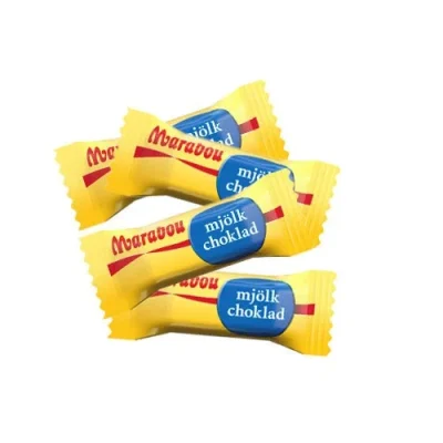 Мінібатончики молочний шоколад Marabou Mjolk Choklad 1кг(96шт) Швеція