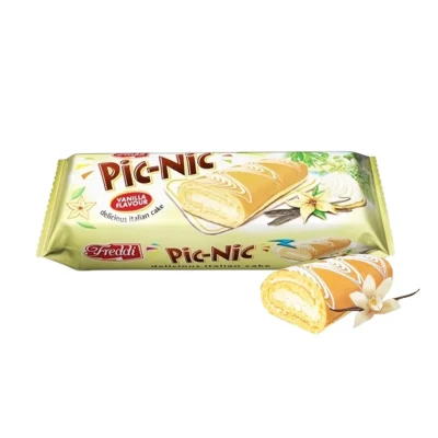 Бісквітний рулет з ванільним кремом Freddi Pic-Nic Vanilla Flavour 200г Італія