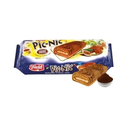 Рулет бісквітний із шоколадним кремом Freddi Pic-Nic Cocoa Cream 200г Італія