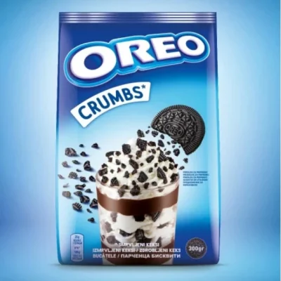 Бісквітні шматочки Oreo Crumbs** 300 г Швейцарія