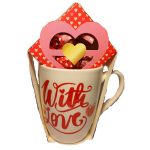 Подарунковий набір Чашка+цукерки пралине 50г  Becky's Loveu Нідерланди