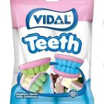 Жувальні зефірні цукерки Щелепи БЕЗ ГЛЮТЕНУ Vidal Teeth 70г Іспанія