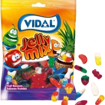 Желейні цукерки Мікс БЕЗ ГЛЮТЕНА Vidal Jelly Mix 90 г Іспанія