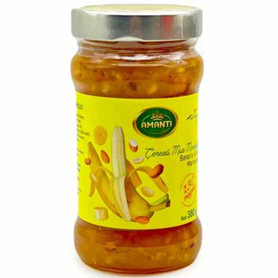 Джем Банан з горіхами "Amanti" 380г