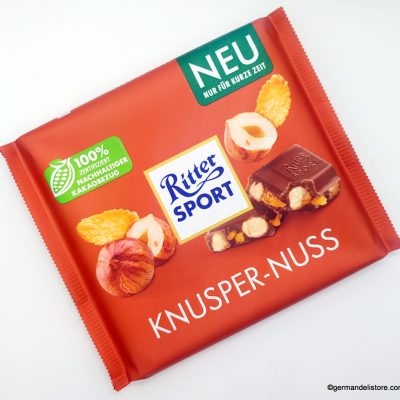 Шоколад Ritter sport Knusper-Nuss 100г Німеччина
