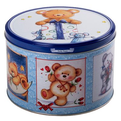 Печиво вершкове Плюшеві Ведмедики Jacobsens BakeryTeddy Bears у ж/б 300 г Данія