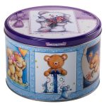 Печиво вершкове Плюшеві Ведмедики Jacobsens BakeryTeddy Bears у ж/б 300 г Данія