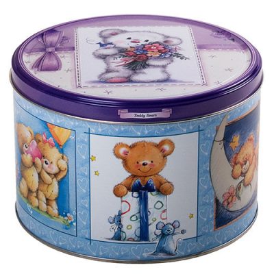 Печиво вершкове Плюшеві Ведмедики Jacobsens BakeryTeddy Bears у ж/б 300 г Данія