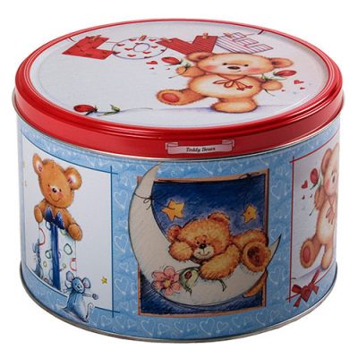 Печиво вершкове Плюшеві Ведмедики Jacobsens BakeryTeddy Bears у ж/б 300 г Данія