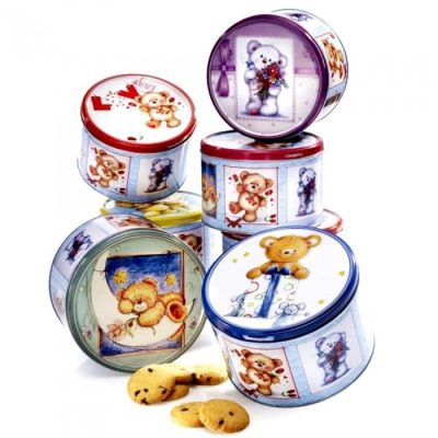 Печиво вершкове Плюшеві Ведмедики Jacobsens BakeryTeddy Bears у ж/б 300 г Данія