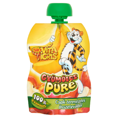 Пюре фруктове Бананове БЕЗ ЦУКРУ Sio Vita Tigris 90г Угорщина