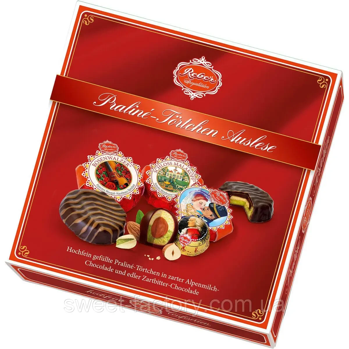 Набір шоколадних цукерок Reder Praline-Tortchen Auslese 340 г Німеччина