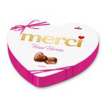 Цукерки шоколадні Дорогі Серце Storck Merci Fiene Herzen 140 г Німеччина