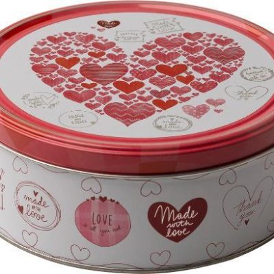 Печиво вершкове Датське Сердечка Küpsisetoos Hearts Danish Butter Cookies ж/б 150 г Данія