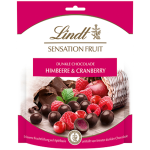 Драже шоколадне з фруктовою начинкою Lindt Sensation Fruit Himlbeere&Cranberry 150г Франція