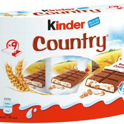 Батончик зі злаками Кантрі Kinder Country (9штx23.5г) 211.5г Німеччина
