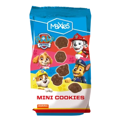 Печиво міні дитяче Щенячий Патруль Maxies Mini Cookies Paw Patrol 100г Іспанія