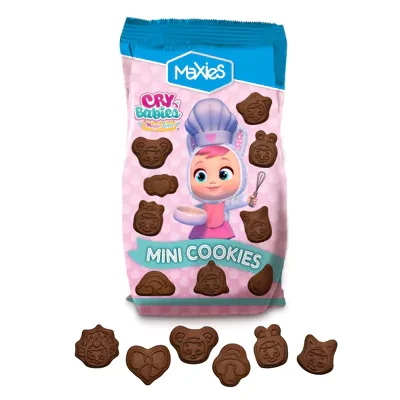 Печиво міні дитяче Край Бебіс Maxies Mini Cookies Cry Babies 100г Іспанія
