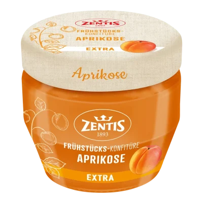 Конфітюр Абрикосовий Zentis Fruhstucks-Konfiture Aprikose 230г Німеччина