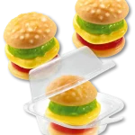 Цукерки желейні Trolli Party Burger Minis 170г(17х10г) Німеччина