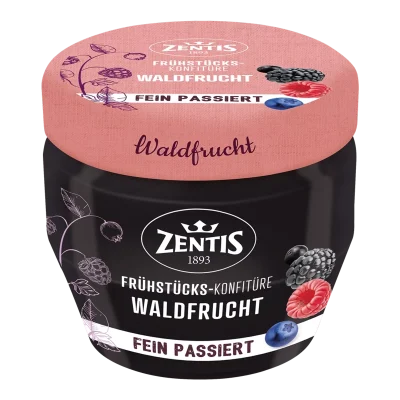 Конфітюр Лісові ягоди Zentis Fruhstucks-Konfiture Waldfrucht 230г Німеччина