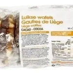Бельгійські льезькі цукрові вафлі з шоколадом Liege Wafels Cocoa Everyday 600г