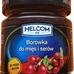 Соус Брусничний до м'яса та сирів Helcom Browka do mies i serow 210г Польща