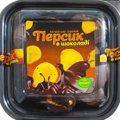 Персик у шоколаді Amanti, 500 г