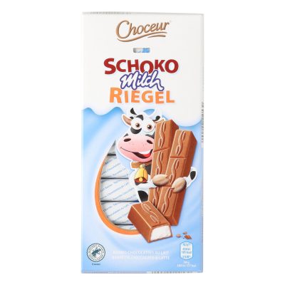 Шоколад молочний Choceur Schoko Milch Riegel 200г Німеччина