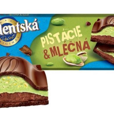 Молочний шоколад із фісташковим кремом Studentska Pistacie&Mlecna 240г Чехія
