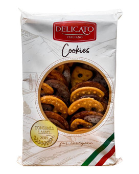 Печиво Інь Янь із фруктовим джемом Delicato Cookies 200г Польща