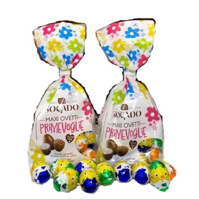 Цукерки шоколадні Яйця Асорті Socado Maxi Ovetti Primevoglie 250 г Італія