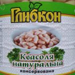 Фасоль натуральна біла "Глібкон" 530 г Україна