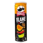 Чіпси гострий чилі та лайм Pringles Flame Spicy Chilli&Lime 160г Польща