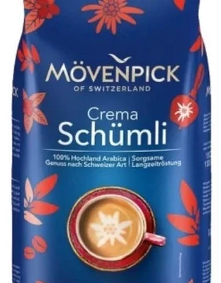 Кава у зернах Movenpick Crema Schumli 100% арабіка 1кг Німеччина